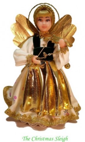 TEMPORARILY OUT OF STOCK Nuernberger Wax Angel by Eggl of Bavaria